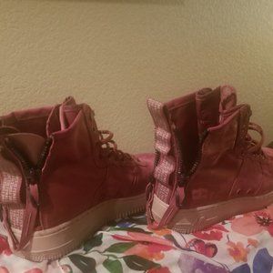 Nike SF1 Air Force Mid Women's Wine Burgandy